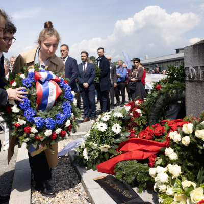 Befreiungsfeier 2023 Kranzniederlegungen © MKÖ/Sebastian Philipp