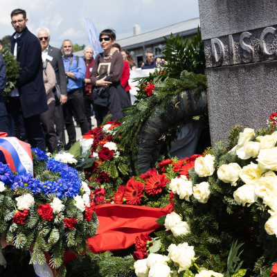 Befreiungsfeier 2023 Kranzniederlegungen © MKÖ/Sebastian Philipp