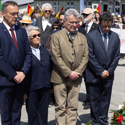 Befreiungsfeier 2023 Kranzniederlegungen © MKÖ/Sebastian Philipp