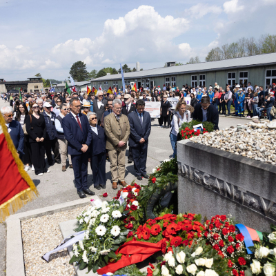 Befreiungsfeier 2023 Kranzniederlegungen © MKÖ/Sebastian Philipp