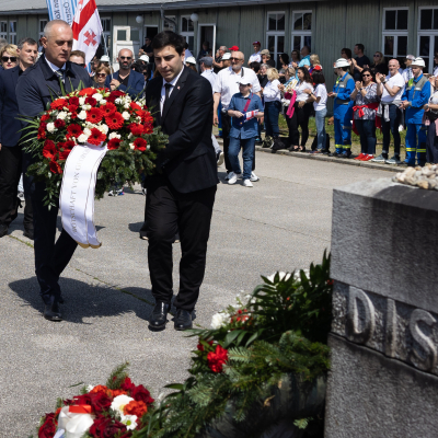 Befreiungsfeier 2023 Kranzniederlegungen © MKÖ/Sebastian Philipp