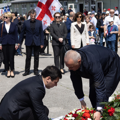 Befreiungsfeier 2023 Kranzniederlegungen © MKÖ/Sebastian Philipp