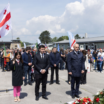 Befreiungsfeier 2023 Kranzniederlegungen © MKÖ/Sebastian Philipp
