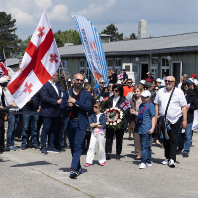 Befreiungsfeier 2023 Kranzniederlegungen © MKÖ/Sebastian Philipp