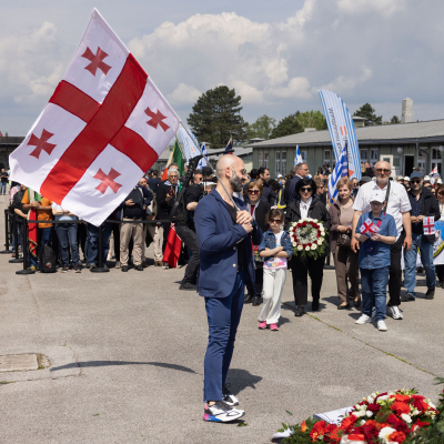 Befreiungsfeier 2023 Kranzniederlegungen © MKÖ/Sebastian Philipp