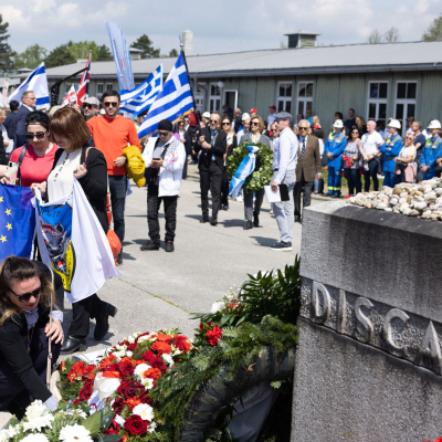 Befreiungsfeier 2023 Kranzniederlegungen © MKÖ/Sebastian Philipp