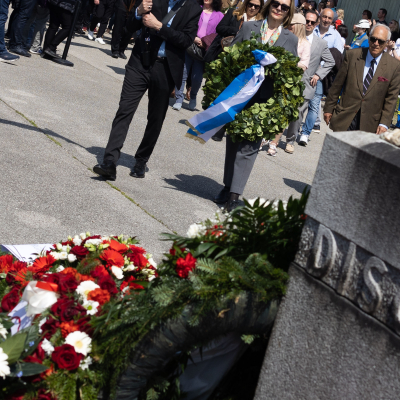 Befreiungsfeier 2023 Kranzniederlegungen © MKÖ/Sebastian Philipp