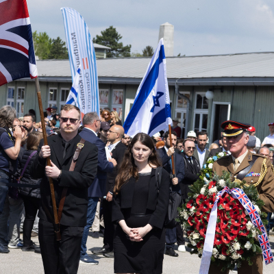 Befreiungsfeier 2023 Kranzniederlegungen © MKÖ/Sebastian Philipp