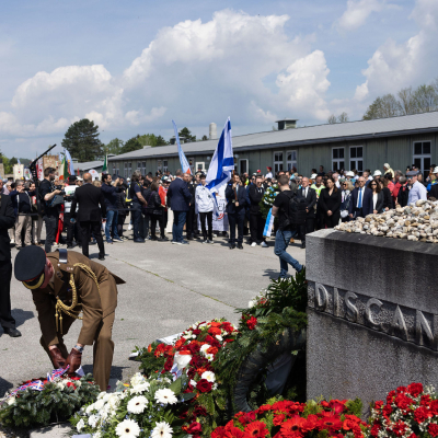 Befreiungsfeier 2023 Kranzniederlegungen © MKÖ/Sebastian Philipp