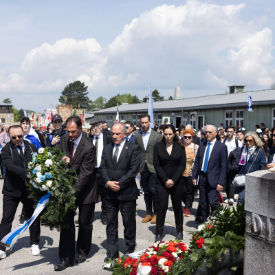 Befreiungsfeier 2023 Kranzniederlegungen © MKÖ/Sebastian Philipp