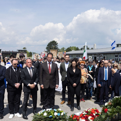 Befreiungsfeier 2023 Kranzniederlegungen © MKÖ/Sebastian Philipp