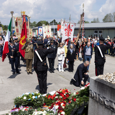 Befreiungsfeier 2023 Kranzniederlegungen © MKÖ/Sebastian Philipp