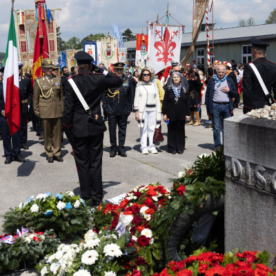 Befreiungsfeier 2023 Kranzniederlegungen © MKÖ/Sebastian Philipp