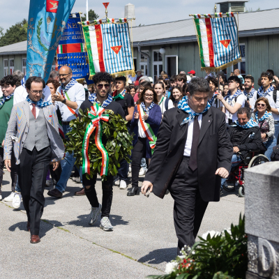 Befreiungsfeier 2023 Kranzniederlegungen © MKÖ/Sebastian Philipp