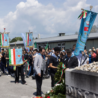 Befreiungsfeier 2023 Kranzniederlegungen © MKÖ/Sebastian Philipp