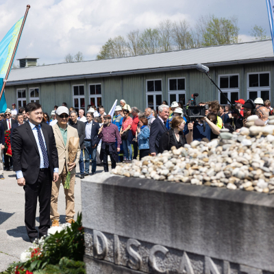 Befreiungsfeier 2023 Kranzniederlegungen © MKÖ/Sebastian Philipp