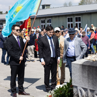 Befreiungsfeier 2023 Kranzniederlegungen © MKÖ/Sebastian Philipp