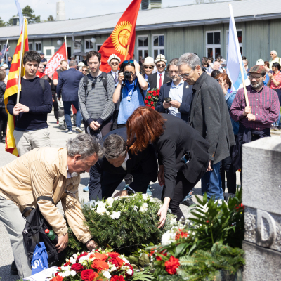 Befreiungsfeier 2023 Kranzniederlegungen © MKÖ/Sebastian Philipp