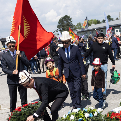 Befreiungsfeier 2023 Kranzniederlegungen © MKÖ/Sebastian Philipp