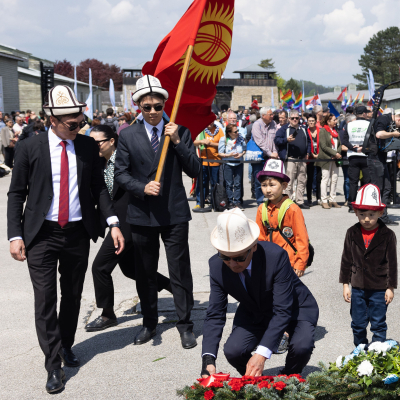 Befreiungsfeier 2023 Kranzniederlegungen © MKÖ/Sebastian Philipp