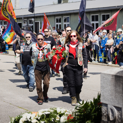Befreiungsfeier 2023 Kranzniederlegungen © MKÖ/Sebastian Philipp