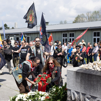 Befreiungsfeier 2023 Kranzniederlegungen © MKÖ/Sebastian Philipp