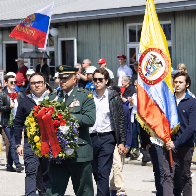 Befreiungsfeier 2023 Kranzniederlegungen © MKÖ/Sebastian Philipp