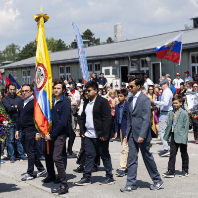 Befreiungsfeier 2023 Kranzniederlegungen © MKÖ/Sebastian Philipp