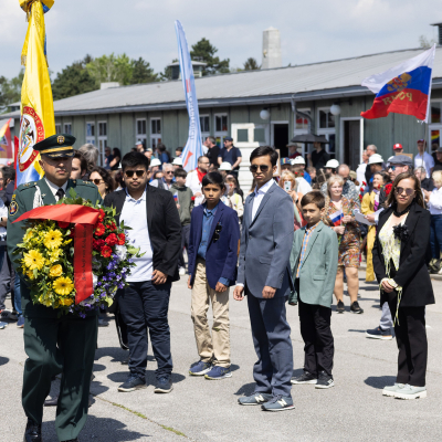 Befreiungsfeier 2023 Kranzniederlegungen © MKÖ/Sebastian Philipp