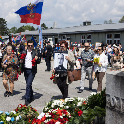 Befreiungsfeier 2023 Kranzniederlegungen © MKÖ/Sebastian Philipp
