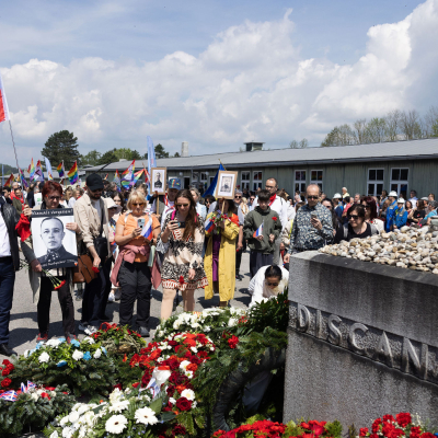 Befreiungsfeier 2023 Kranzniederlegungen © MKÖ/Sebastian Philipp