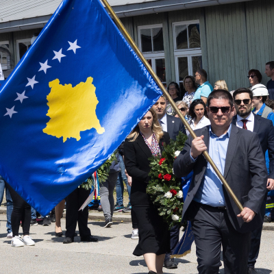 Befreiungsfeier 2023 Kranzniederlegungen © MKÖ/Sebastian Philipp