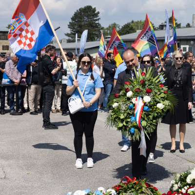 Befreiungsfeier 2023 Kranzniederlegungen © MKÖ/Sebastian Philipp