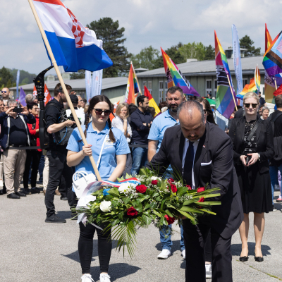 Befreiungsfeier 2023 Kranzniederlegungen © MKÖ/Sebastian Philipp