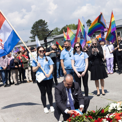 Befreiungsfeier 2023 Kranzniederlegungen © MKÖ/Sebastian Philipp