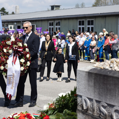 Befreiungsfeier 2023 Kranzniederlegungen © MKÖ/Sebastian Philipp