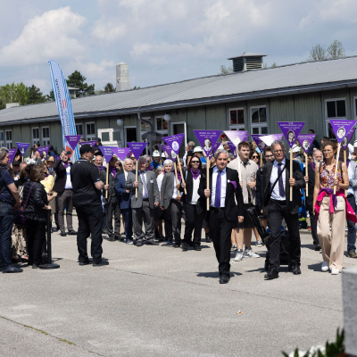 Befreiungsfeier 2023 Kranzniederlegungen © MKÖ/Sebastian Philipp