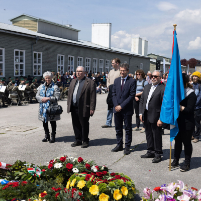 Befreiungsfeier 2023 Kranzniederlegungen © MKÖ/Sebastian Philipp