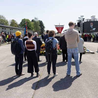 Befreiungsfeier 2023 Kranzniederlegungen © MKÖ/Sebastian Philipp