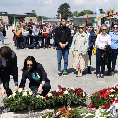 Befreiungsfeier 2023 Kranzniederlegungen © MKÖ/Sebastian Philipp