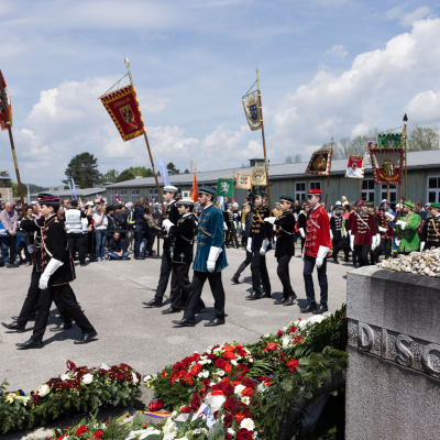 Befreiungsfeier 2023 Kranzniederlegungen © MKÖ/Sebastian Philipp