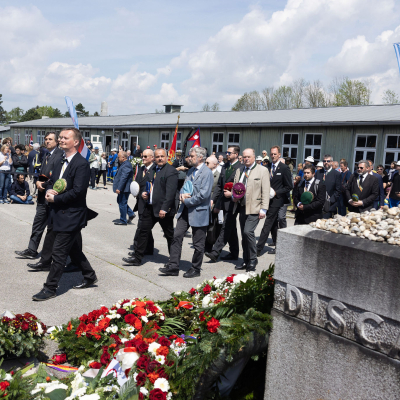 Befreiungsfeier 2023 Kranzniederlegungen © MKÖ/Sebastian Philipp