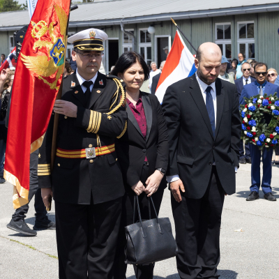 Befreiungsfeier 2023 Kranzniederlegungen © MKÖ/Sebastian Philipp