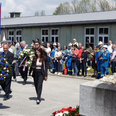 Befreiungsfeier 2023 Kranzniederlegungen © MKÖ/Sebastian Philipp