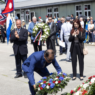 Befreiungsfeier 2023 Kranzniederlegungen © MKÖ/Sebastian Philipp