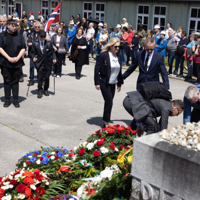 Befreiungsfeier 2023 Kranzniederlegungen © MKÖ/Sebastian Philipp