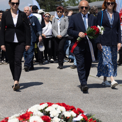 Befreiungsfeier 2023 Kranzniederlegungen © MKÖ/Sebastian Philipp