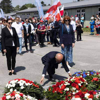Befreiungsfeier 2023 Kranzniederlegungen © MKÖ/Sebastian Philipp