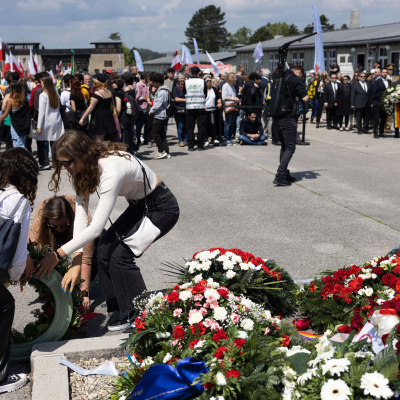 Befreiungsfeier 2023 Kranzniederlegungen © MKÖ/Sebastian Philipp