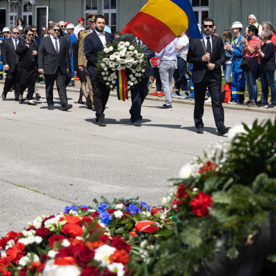 Befreiungsfeier 2023 Kranzniederlegungen © MKÖ/Sebastian Philipp